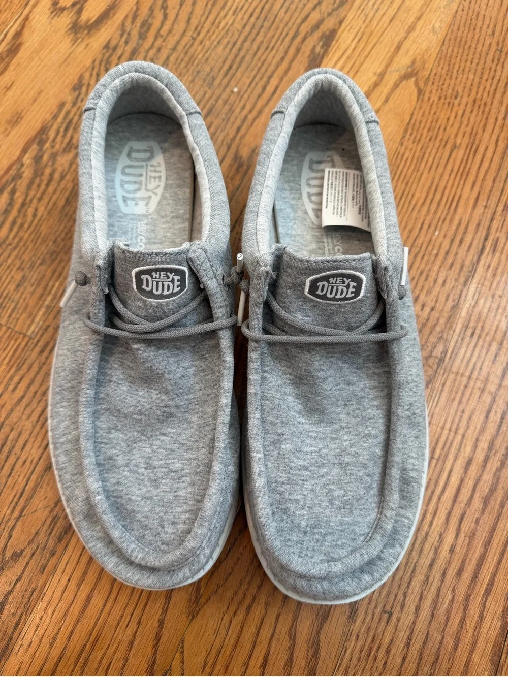 Hey Dude Slip-On Loafers in Light Grey